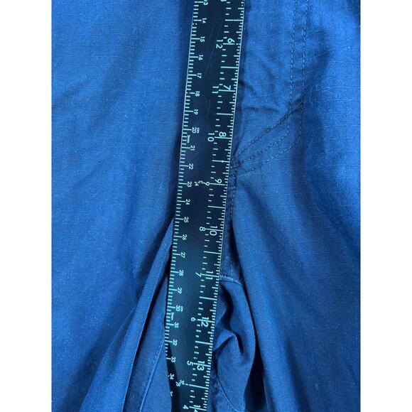 5.11 Tactical Pants Mens 36x30 Navy Blue Cargo Ripstop Work Outdoor Hiking - Picture 10 of 11